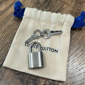 Louis Vuitton lock and keys